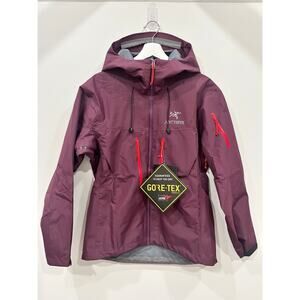 NWT Arc’teryx Apha SV Gore-Tek Pro Maroon Jacket